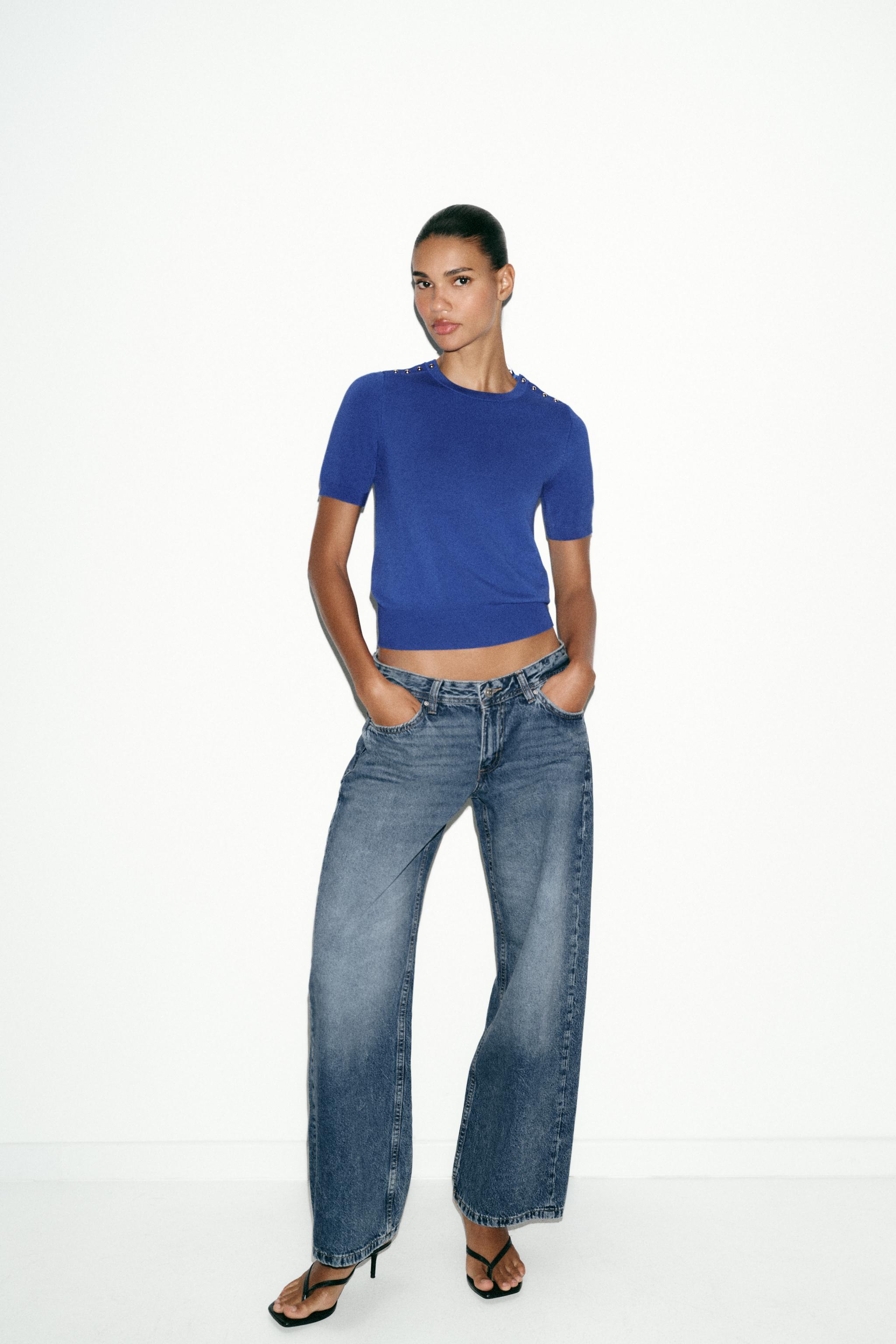 BASIC SHORT SLEEVE KNIT JUMPER